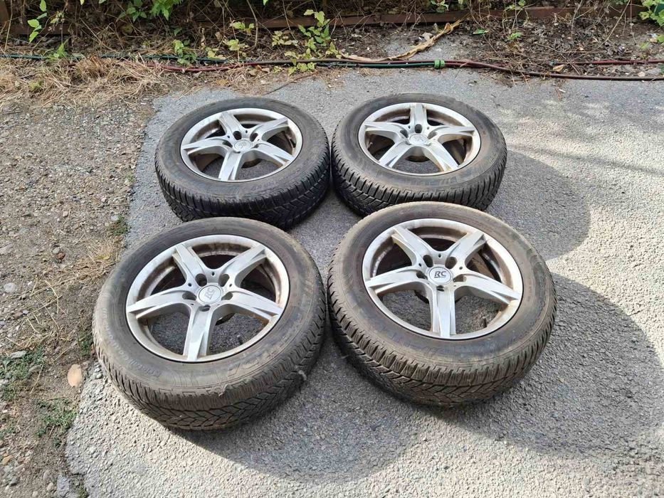 **Джанти 16″ с гуми за Volkswagen Sharan II – комплект RC Design**