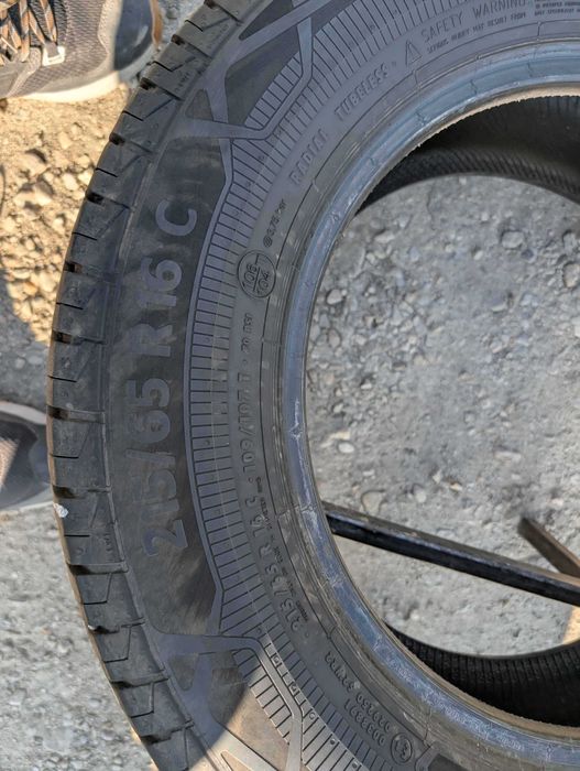 215/65 R16C • Vara • Continental VanContactEco 109/107T | 2 buc | Pret/buc