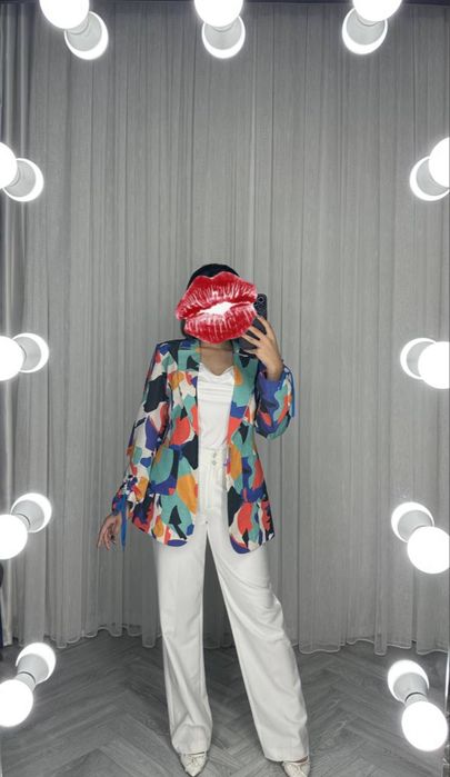 Женский Пиджак Брюки.