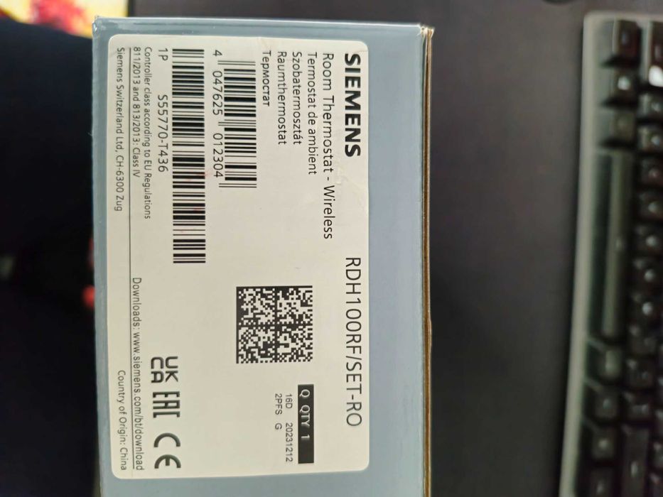 Thermostat wireless Siemens