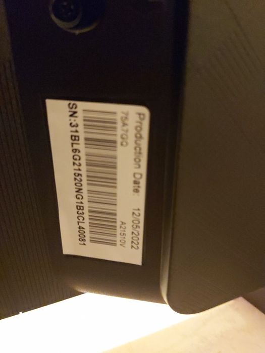 Televizor QLED Smart HISENSE 75A7GQ, , 190 cm Display defect reparabil