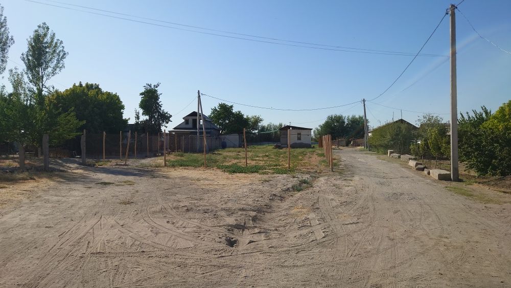 Продается участок , под мостом Сырдарьи