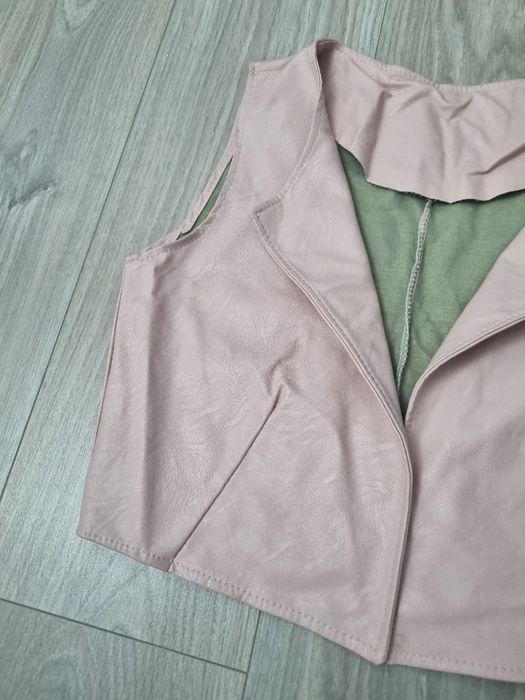 Vestă de piele de damă