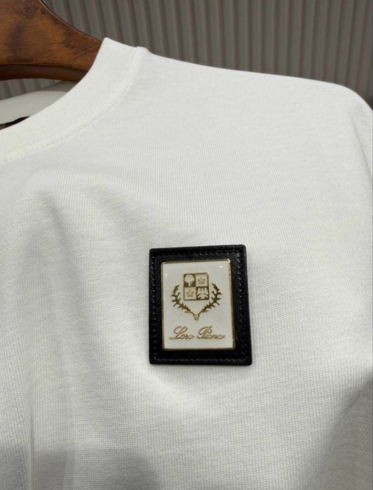 Tricou Loro Piana Alb