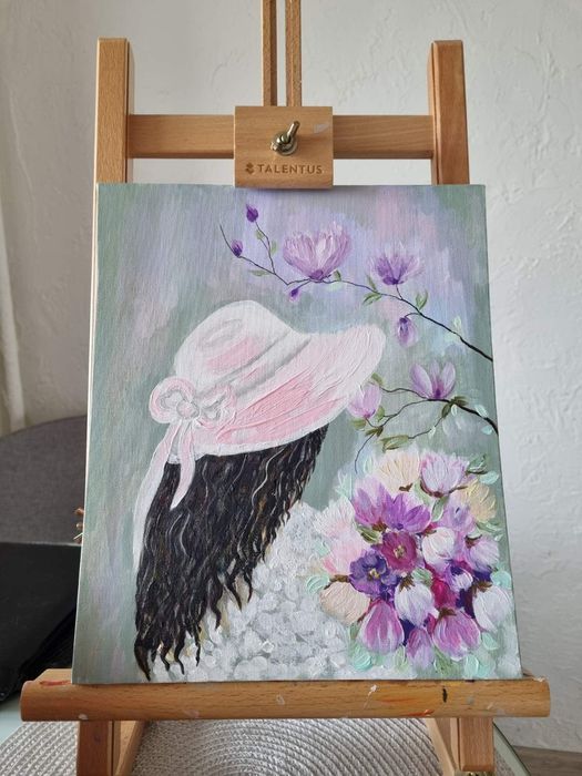 Картина,ръчна изработка с бои