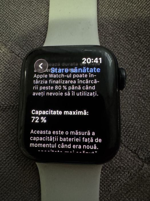 Apple watch SE generatia 2 Midnight Aluminium Case