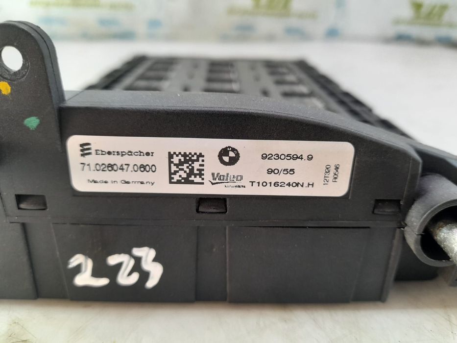 Rezistenta electrica 9230594 BMW Seria 1 F20/F21 [2011 - 2015] 2.0 d