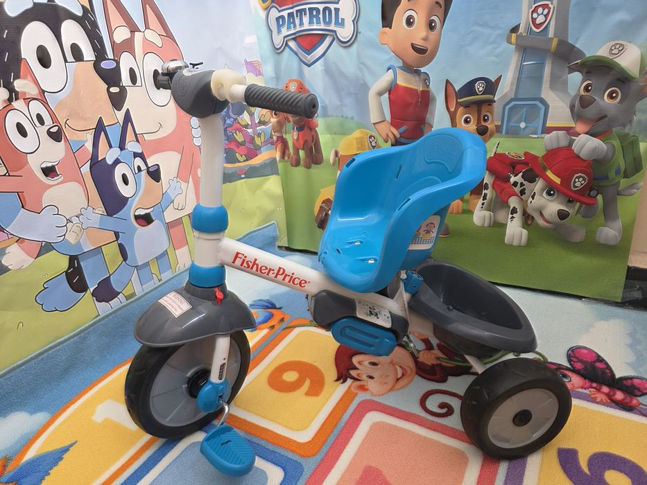 Триколка Fisher Price 3 in 1  smarTrike Charm Plus  синя