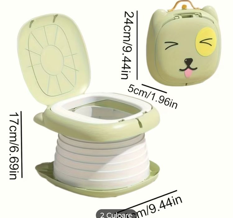 Oliță pliabila pentru fetițe.