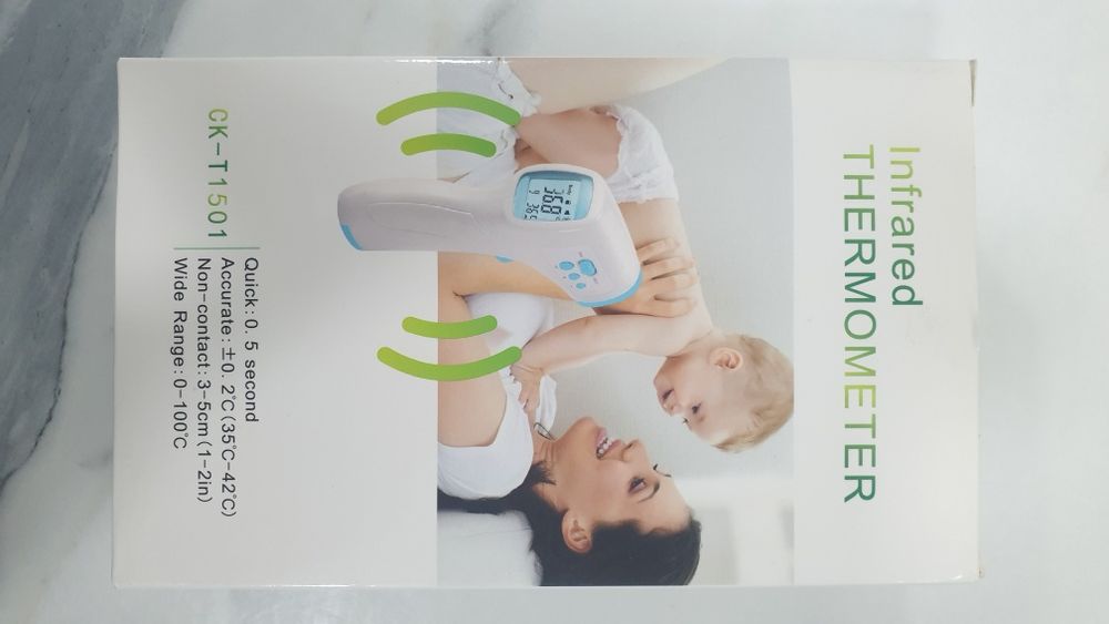 бесконтактный термометр для измерения температуры тела или предметов.