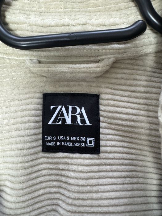 Geaca eleganta de primavara ZARA beige/ crem