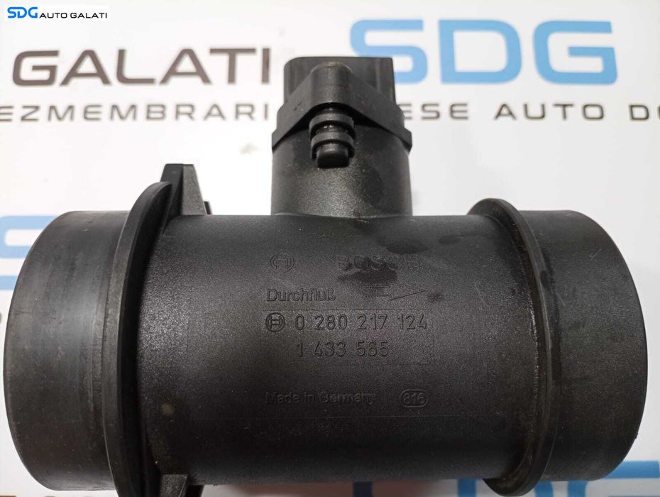 Debitmetru Aer BMW Seria 3 E46 316 318 1.6 1.8 i 1998 - 2005 Cod 0280217124 1433565 [B3515] (coduri compatibile LM1012 13621433565) [AV3131]