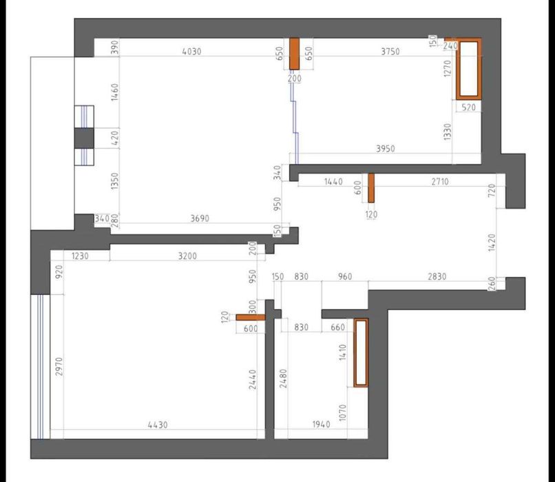 ПРОДАЕТСЯ 3/5/11 70м2 ЖК Мирабад Авенью