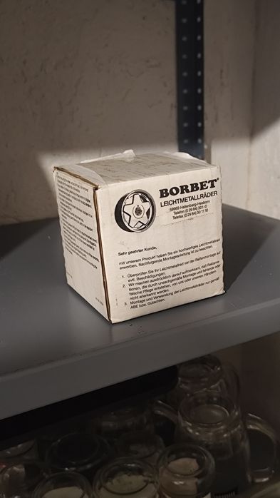 Jante aliaj BORBET R16 5x110 ET38 6.5J - Opel Astra/ Vectra / Zafira