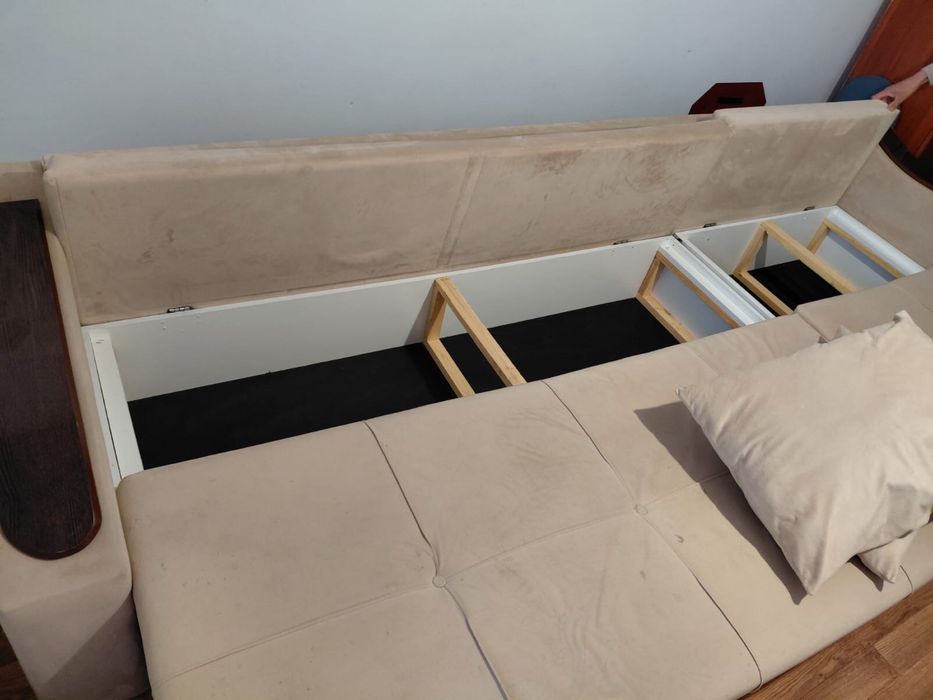 Диван 3 метра с ящиком для хранения