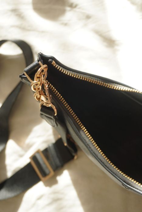 Черна чанта Манго | Black handbag Mango