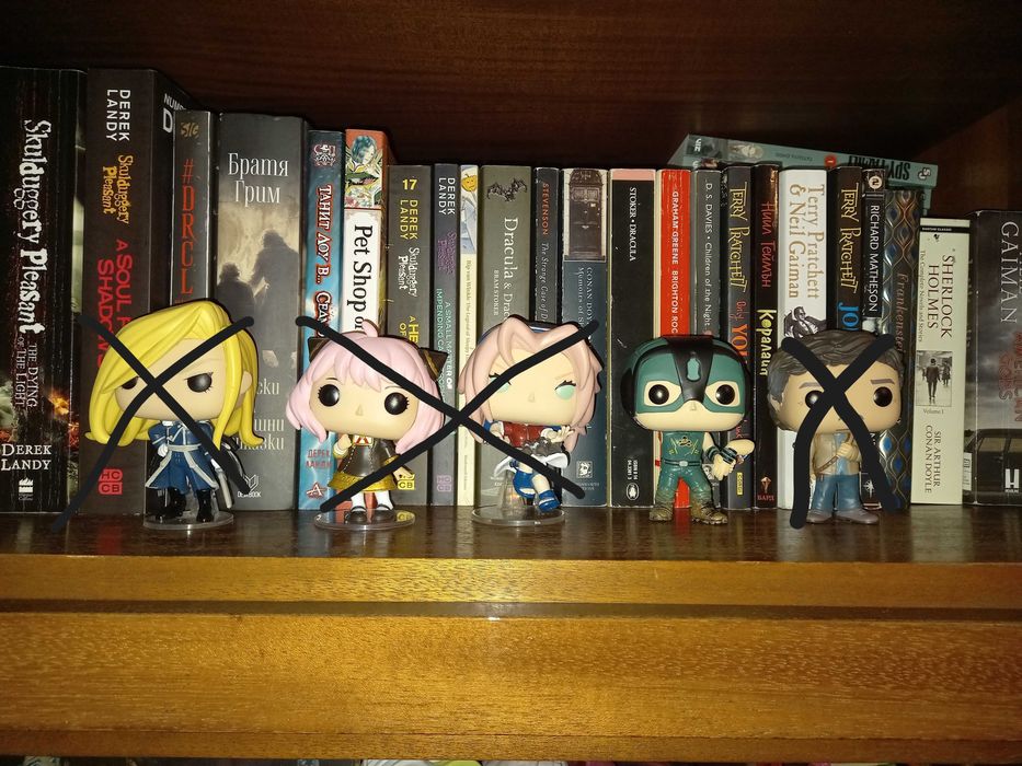 Фигурки Funko pop - Marvel,Fullmetal Alchemist