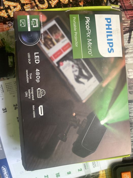 Преносим проектор Philips PicoPixMicro