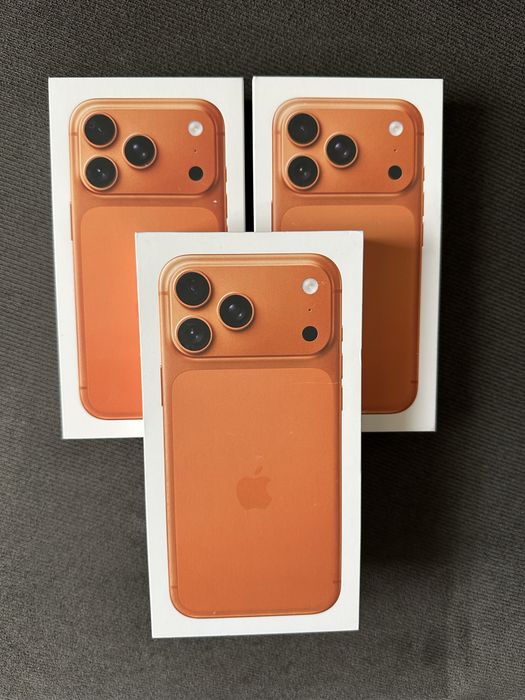 Iphone 17 pro max 256 оранж Нов