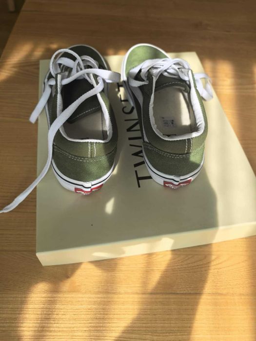 Гуменки Vans зелени 34 номер