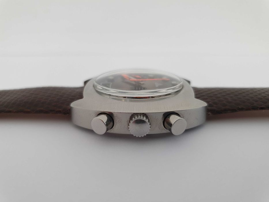 Cronograf vintage elvetian Swiss Clyda 40mm Valjoux 7734