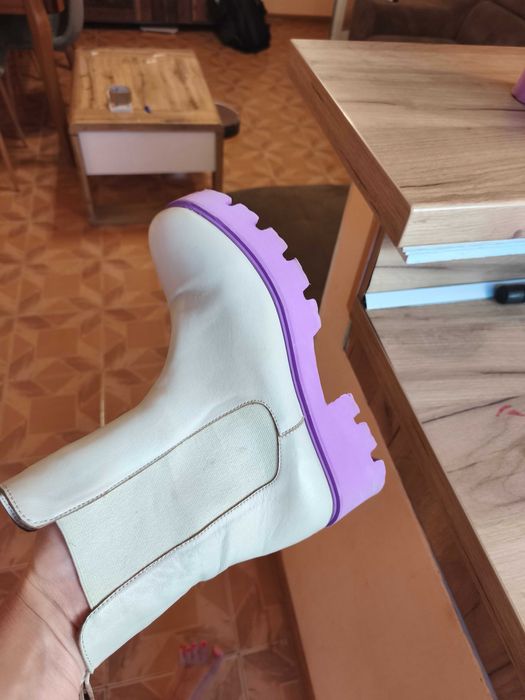 Боти естествена кожа Bianki