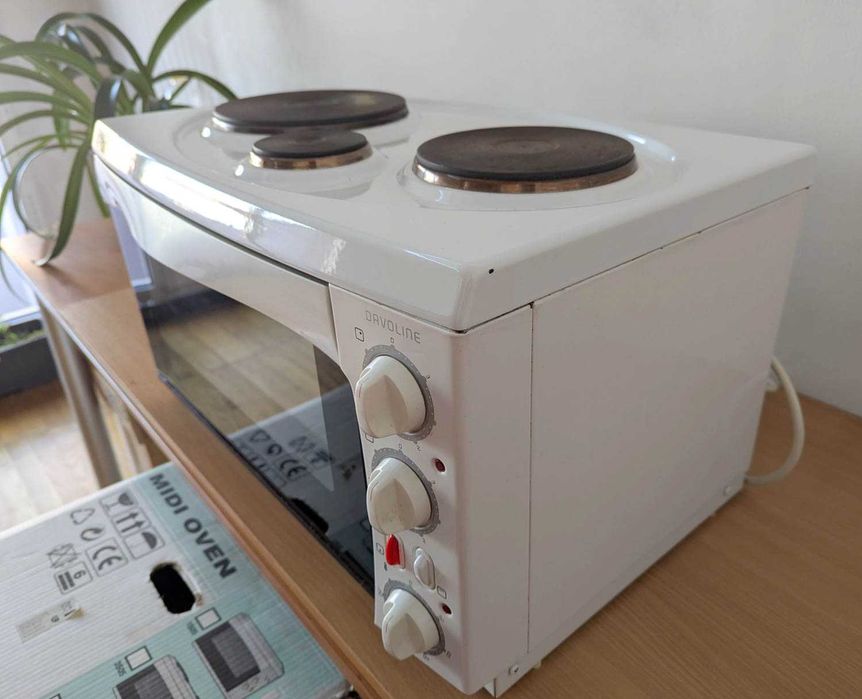 Малка готварска печка Davoline с 3 котлона