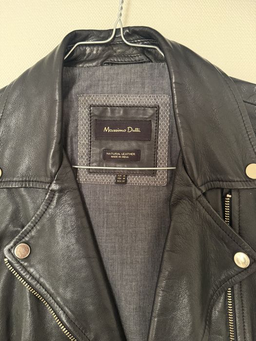 Кожено яке Massimo Dutti