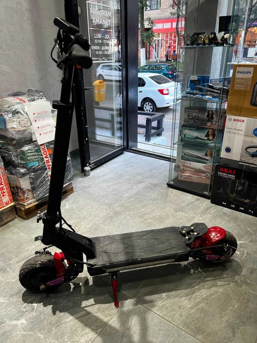 Trotineta Electrica Kukirin G2 Master / 2 Motoare 1000w / Autonomie 70 KM / Garantie * Krom Amanet Margeanului*