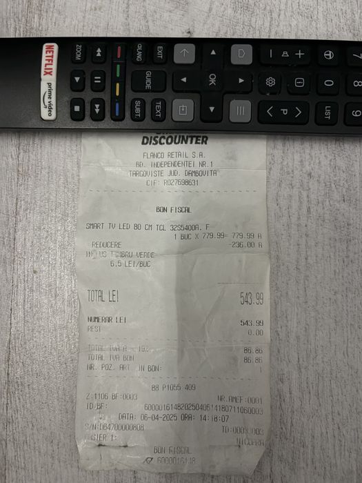 TCL 81cm  youtube ,netflix