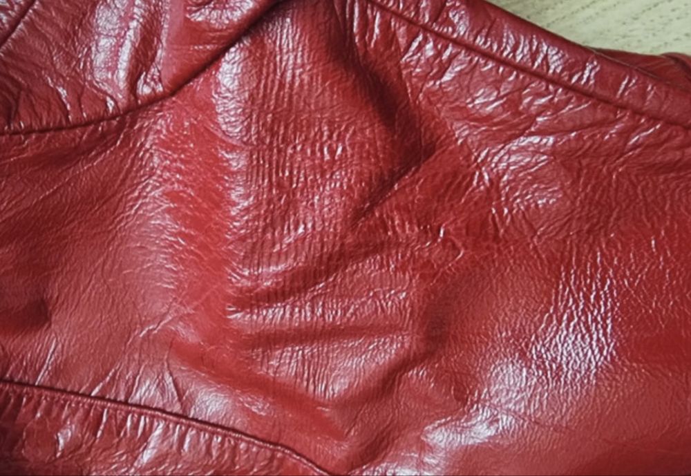 Geaca piele lacuita Pell Colection