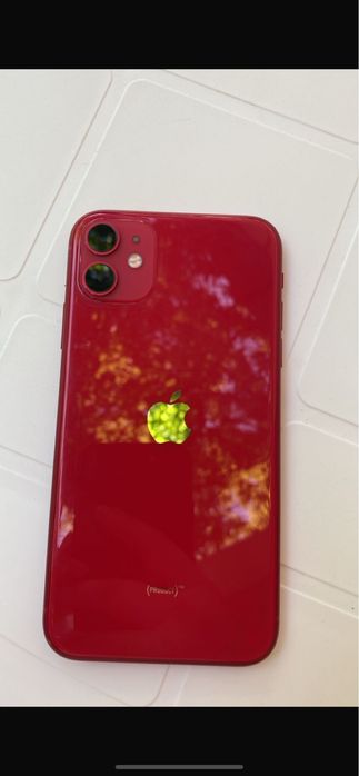 Айфон 11 красный 128 гб