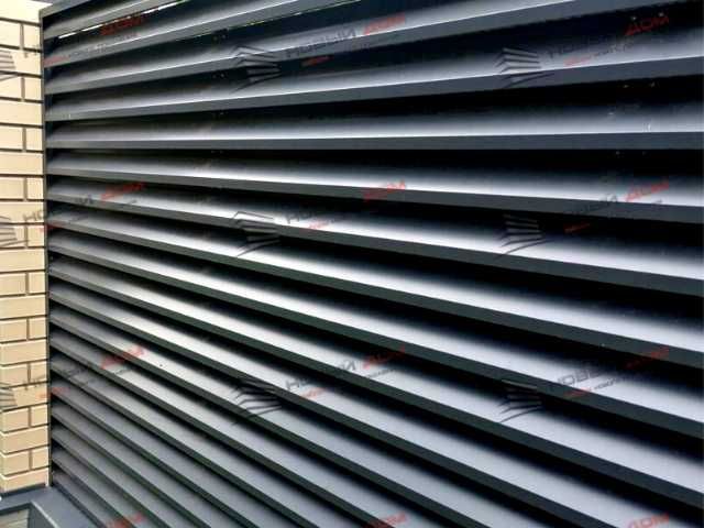 Забор жалюзи от производителя