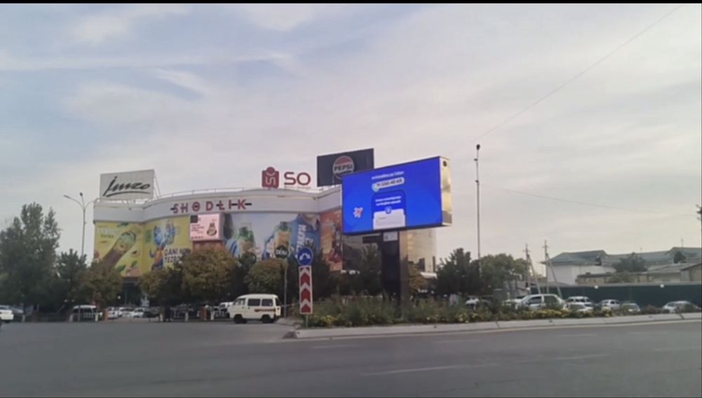 Bilbord, LED ekran  reklama — Namangan • Реклама на билбордах Наманган