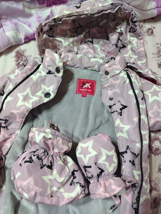 Детский зимний комбинезон