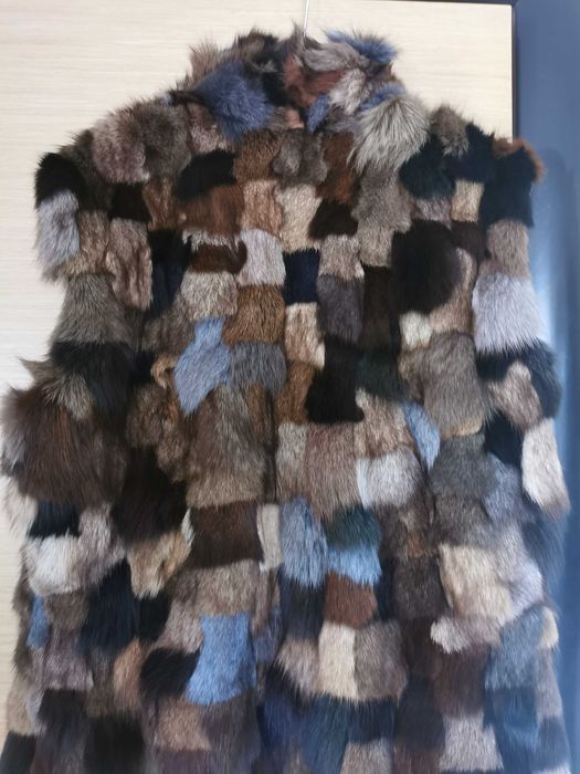 Елек, естествен косъм, лисица