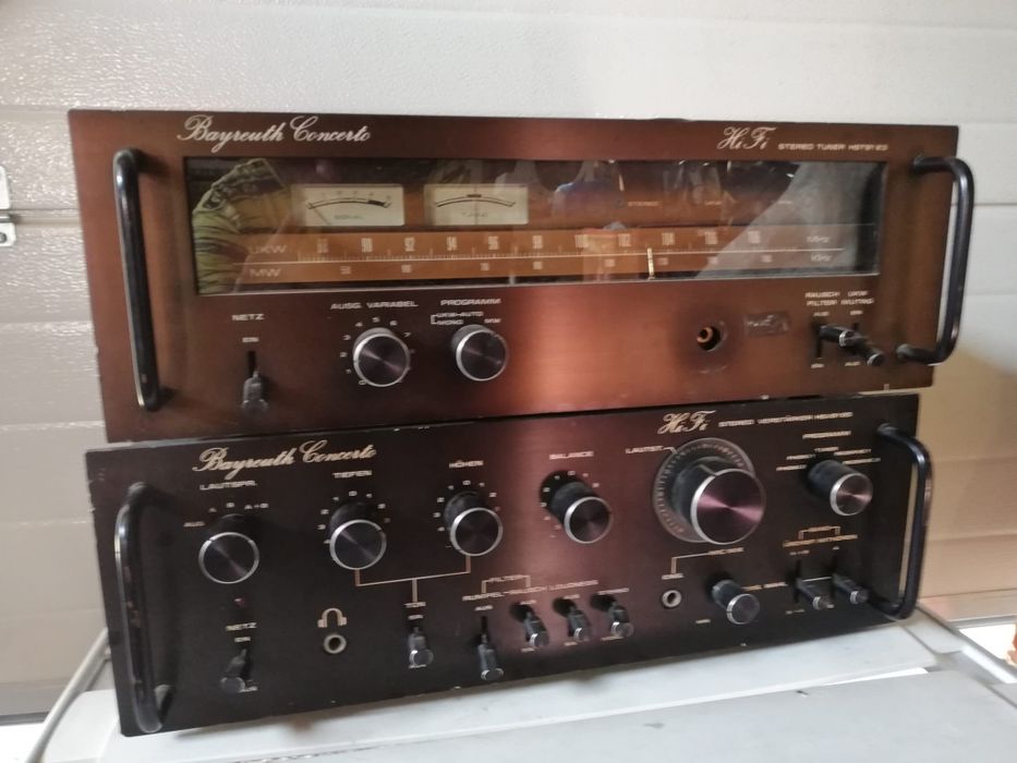 Amplificator si Tunner Bayreuth Concerto  HSV 9165