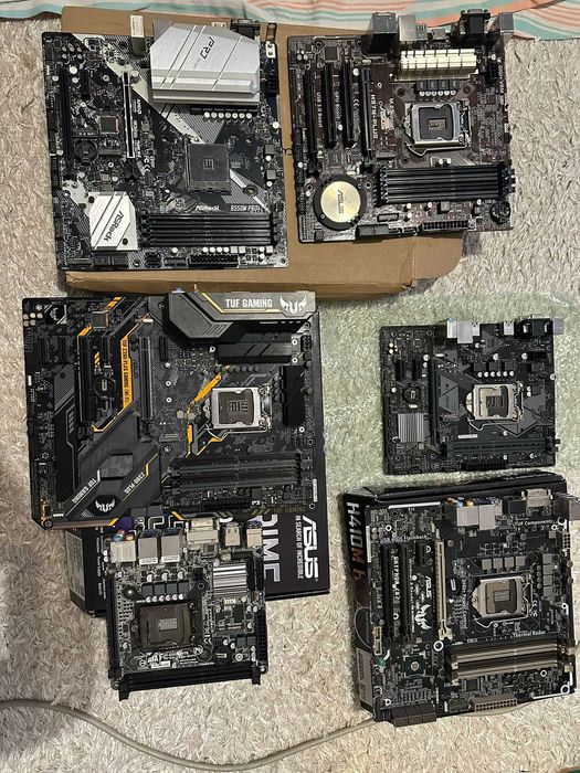 Placi de baza ASUS TUF Gaming Gigabyte ASRock