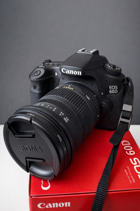 Пълен фото комплект Canon + обективи+трипод+