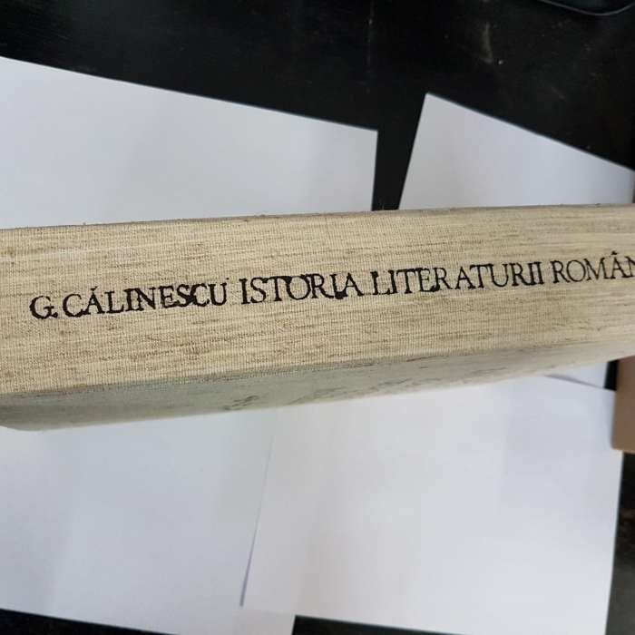 Istoria literaturii romane de la origini pana in prezent CALINESCU  