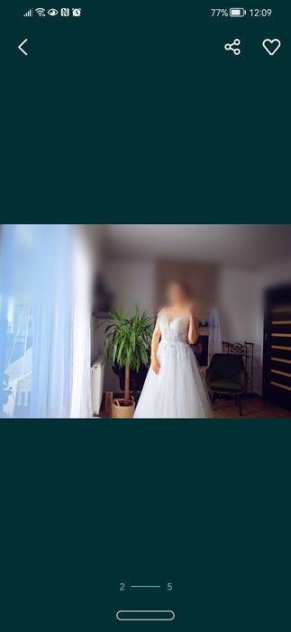 Rochie mireasa superbă ,  ca noua