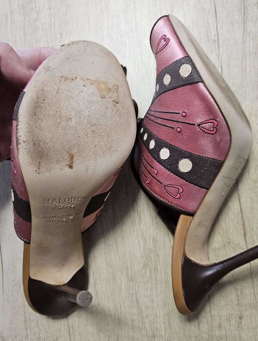 Malone Souliers x Natalia Vodianova – лимитирана колаборация от 2017 г дамски обувки токчета