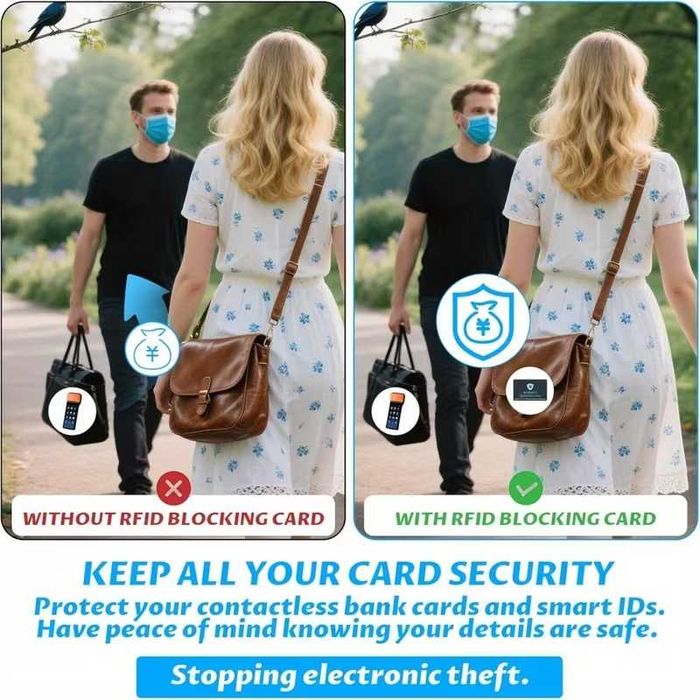 Set 2 carduri protectie RFID
