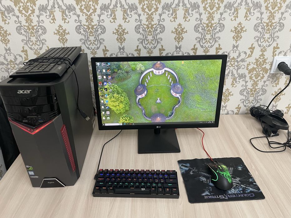 Игровой компьютер все вместе