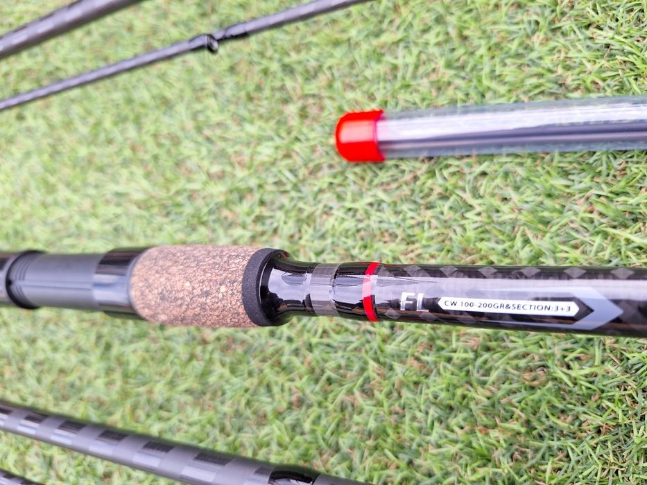 Set 2 Lansete Feeder FL Strategist River Hh 3.90m, 100-200g, 3seg