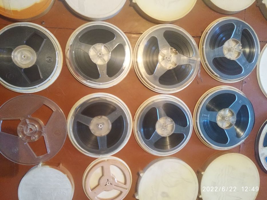 Катушки для магнитофона СССР