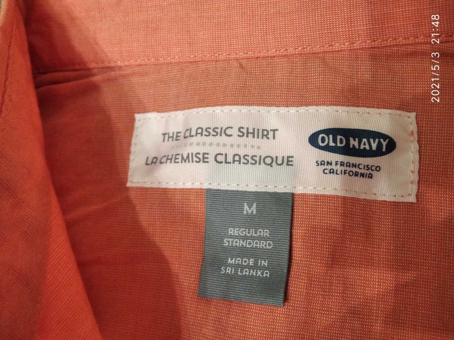Рубашка на мальчика. М  "OLD NAVY"