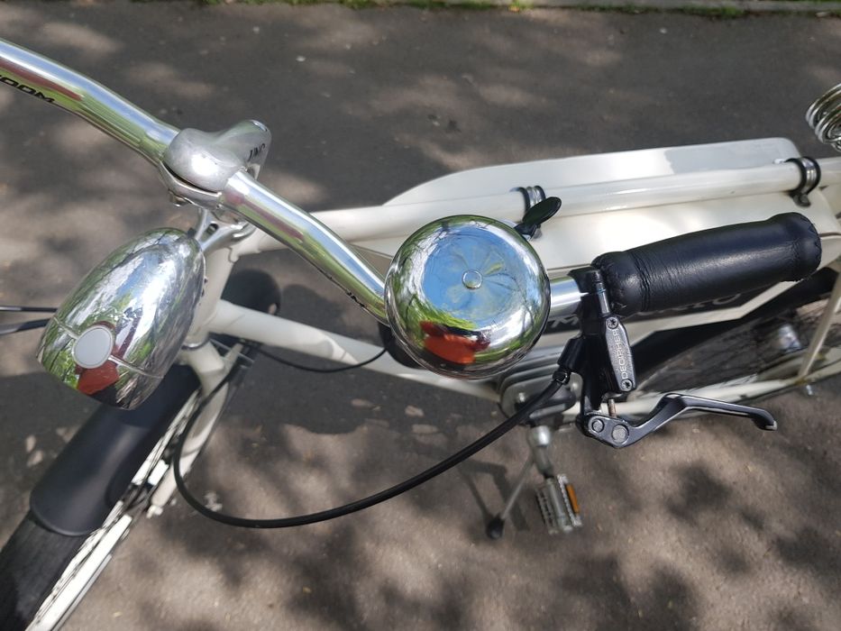 Bicicleta electrică  model Vintage LAMPOCICLO unicat în România!