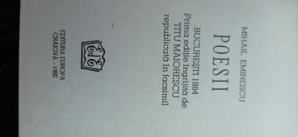 Poesii mihai eminescu