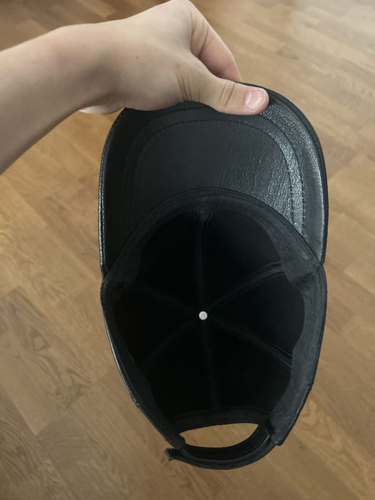 Sapca piele neagra barbati